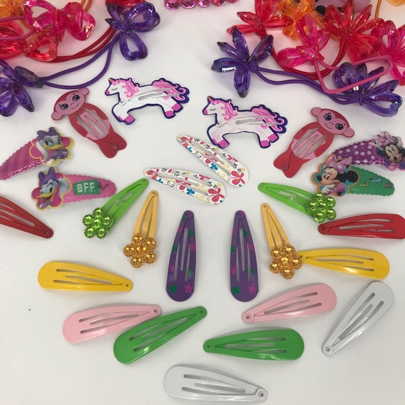 Little Girls BFF or Sisters Matching Hair Accessories Bundle - Picture 4 of 8